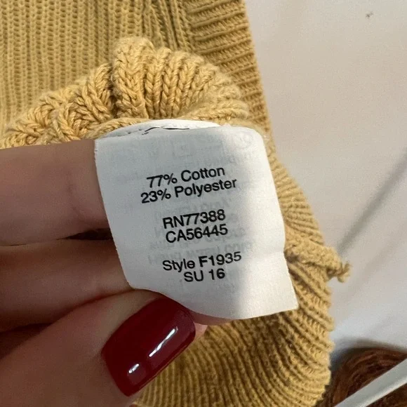 madewell | signature knit cutaway sweater tank - Picture 2 of 4